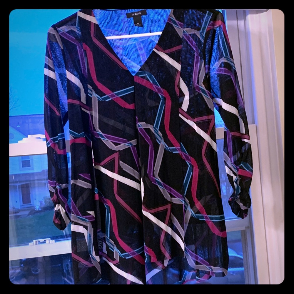 Alfani designer work blouse size xs woman’s top